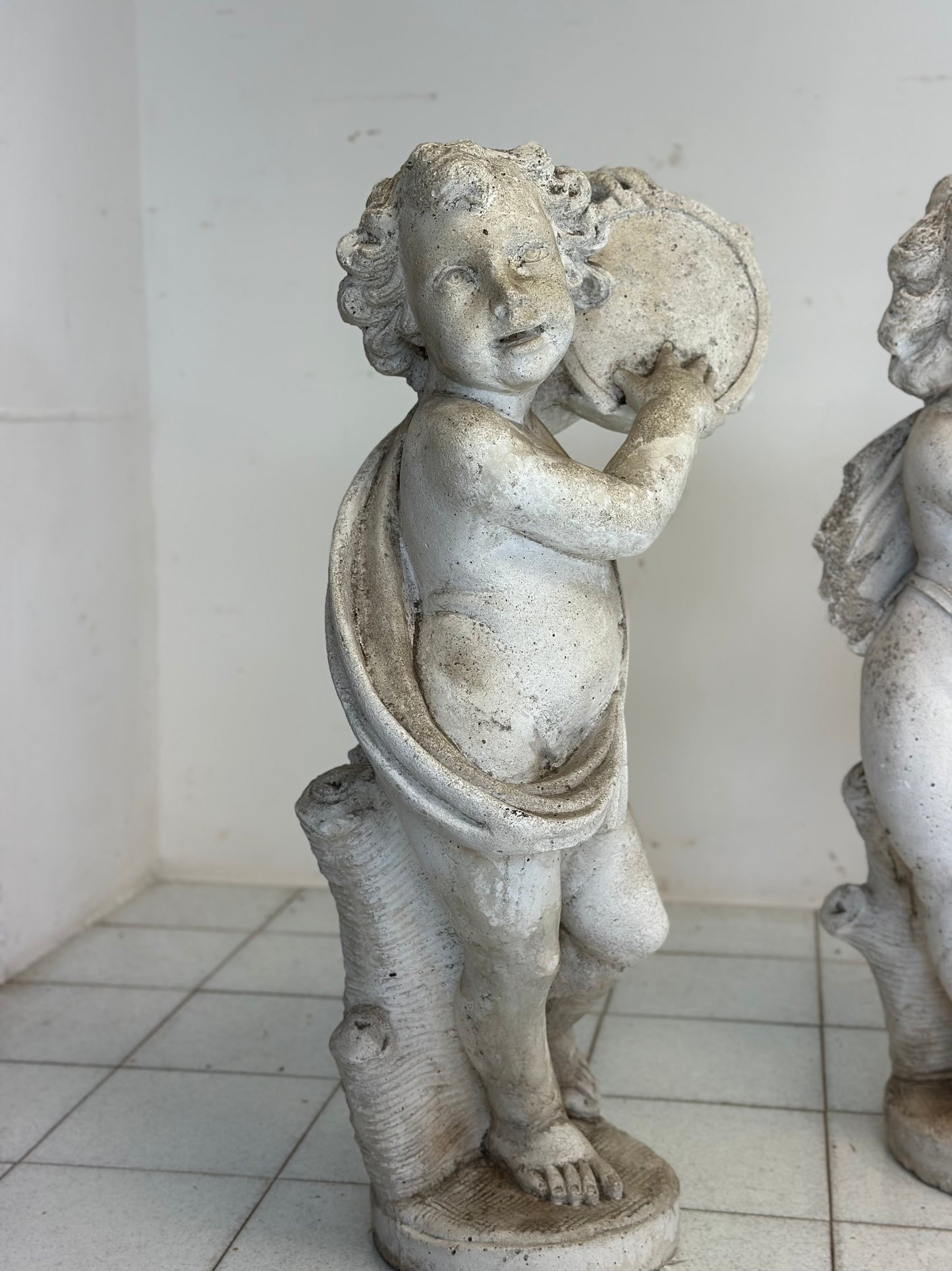 Gruppo di quattro Angeli con strumenti musicali.Inizio XX secolo