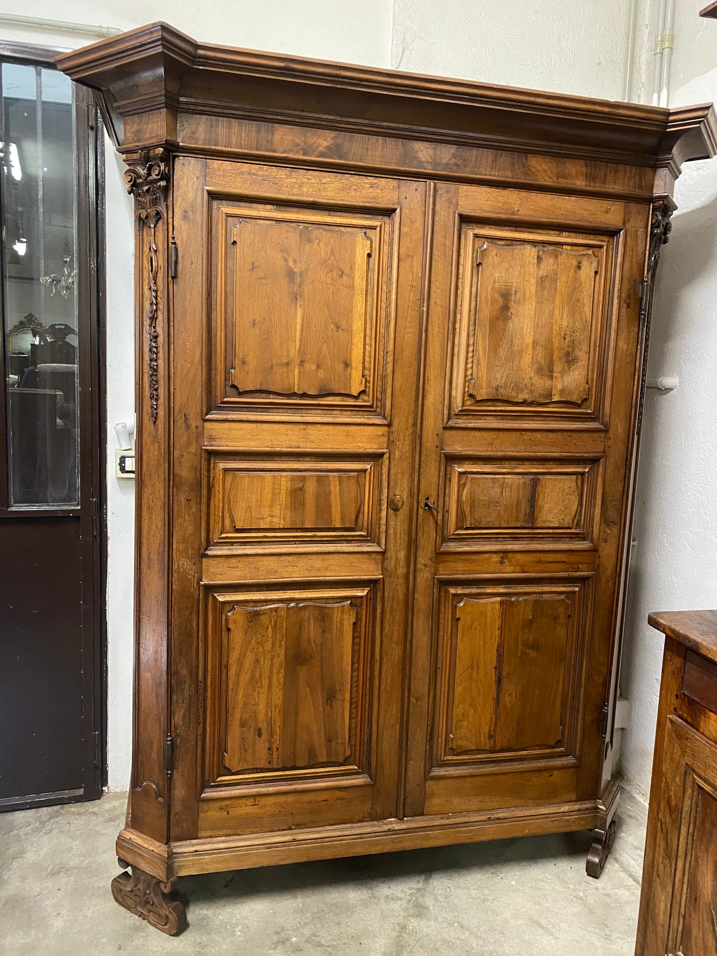 Armadio Luigi XIV Lombardo . Piacenza Cremona fine 600