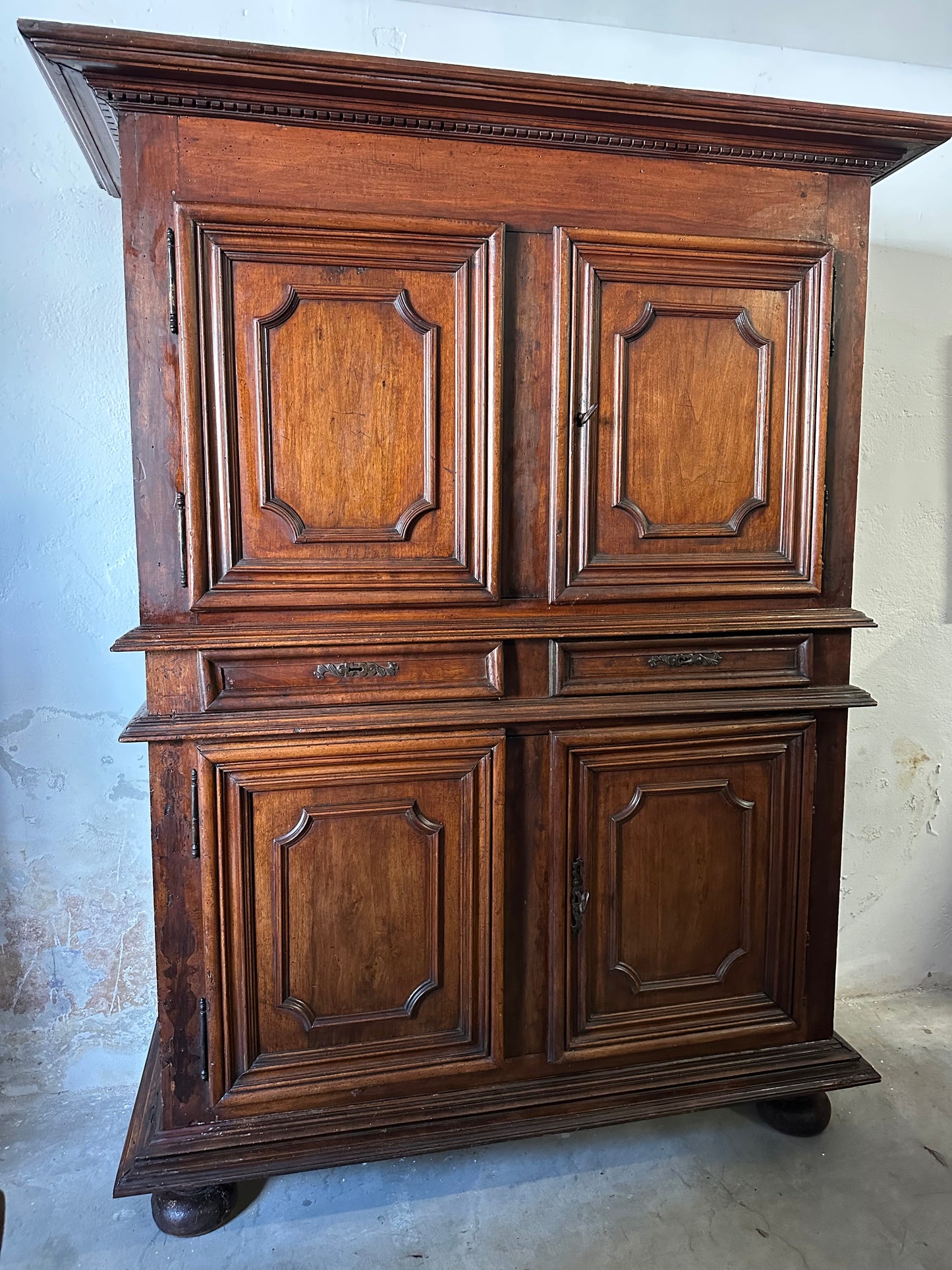 Canonica doppio corpo . Lombardia Piemonte. XVII secolo