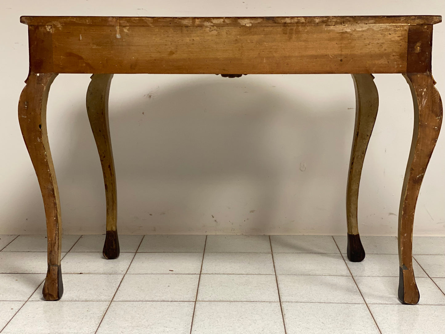 consolle laccata dipinta piano finto marmo .lombardia Piemonte metà 800