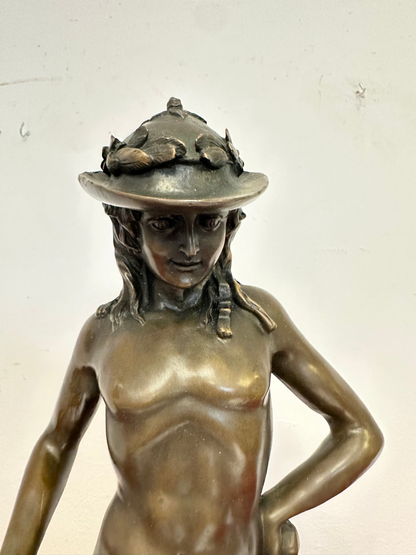 Scultura in bronzo a cera persa primi 900