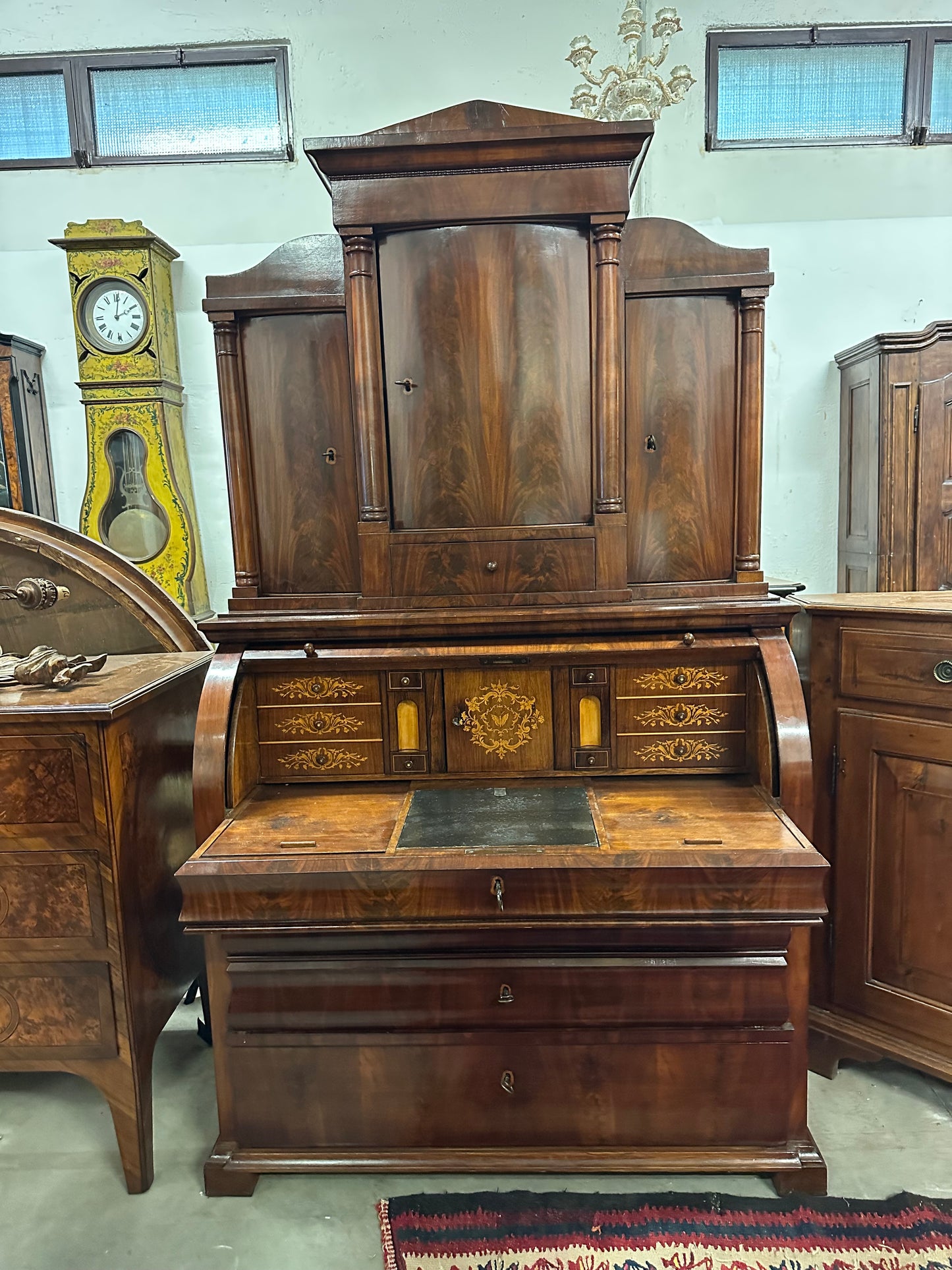Trumeau biedermeier . Vienna primi del XIX secolo