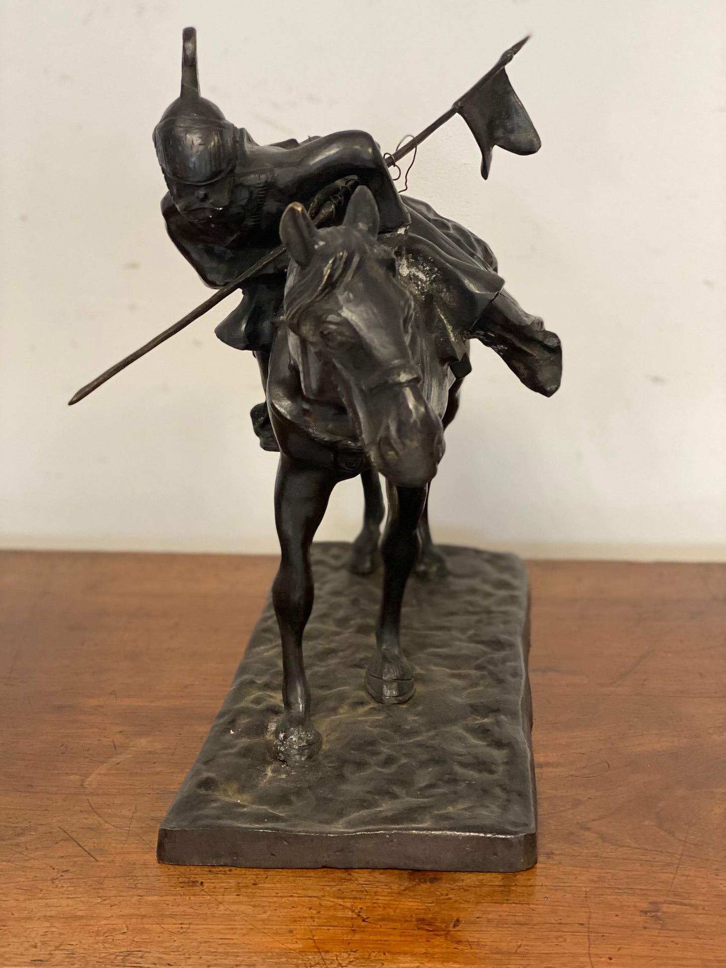 Scultura in bronzo . Francesco Ferruccio Crespi . Busto Arsizio 1861/1891