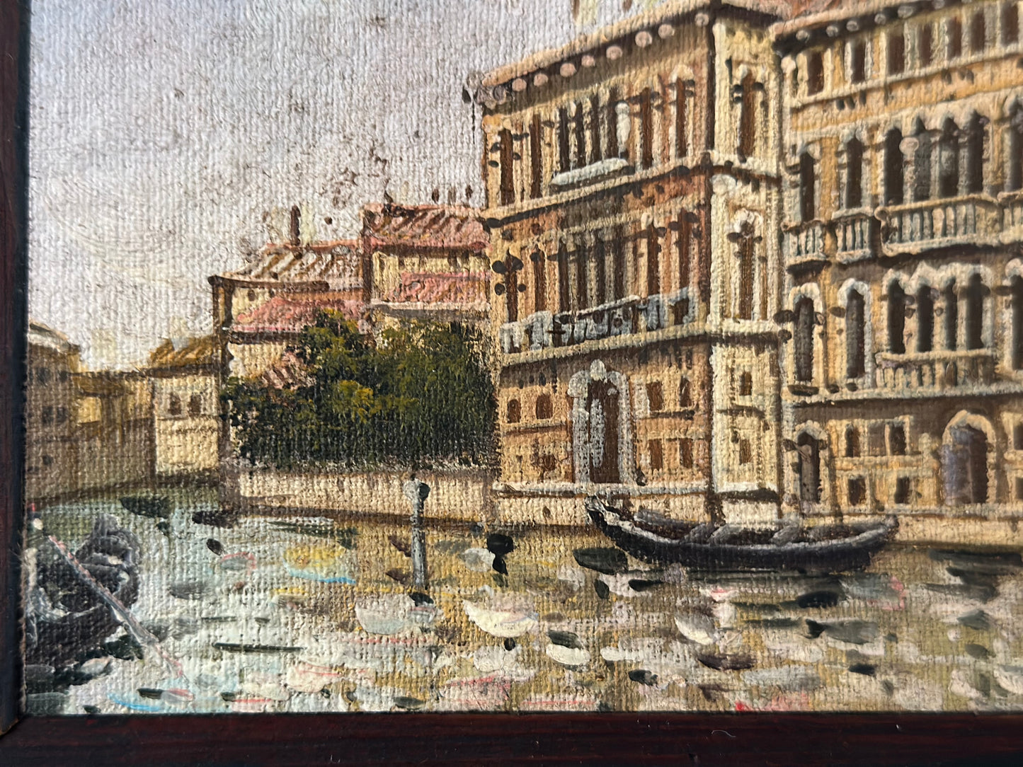 Olio su tela. Venezia. Inizio XX secolo