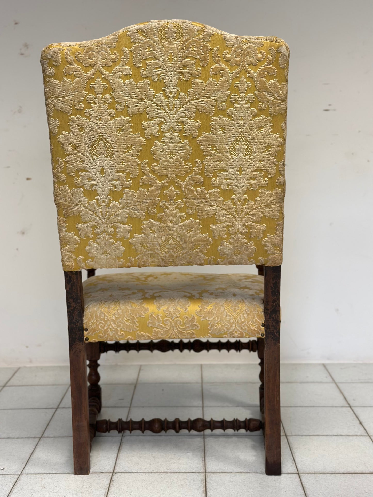 Poltrona trono Luigi XIV Modena inizio 700