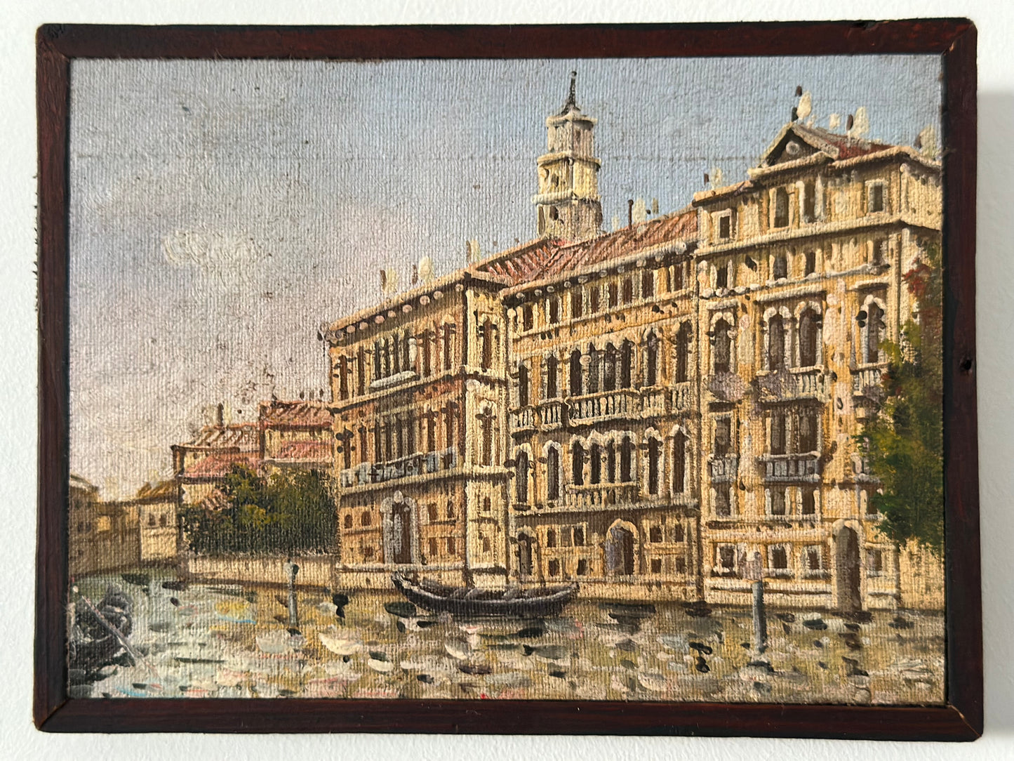 Olio su tela. Venezia. Inizio XX secolo