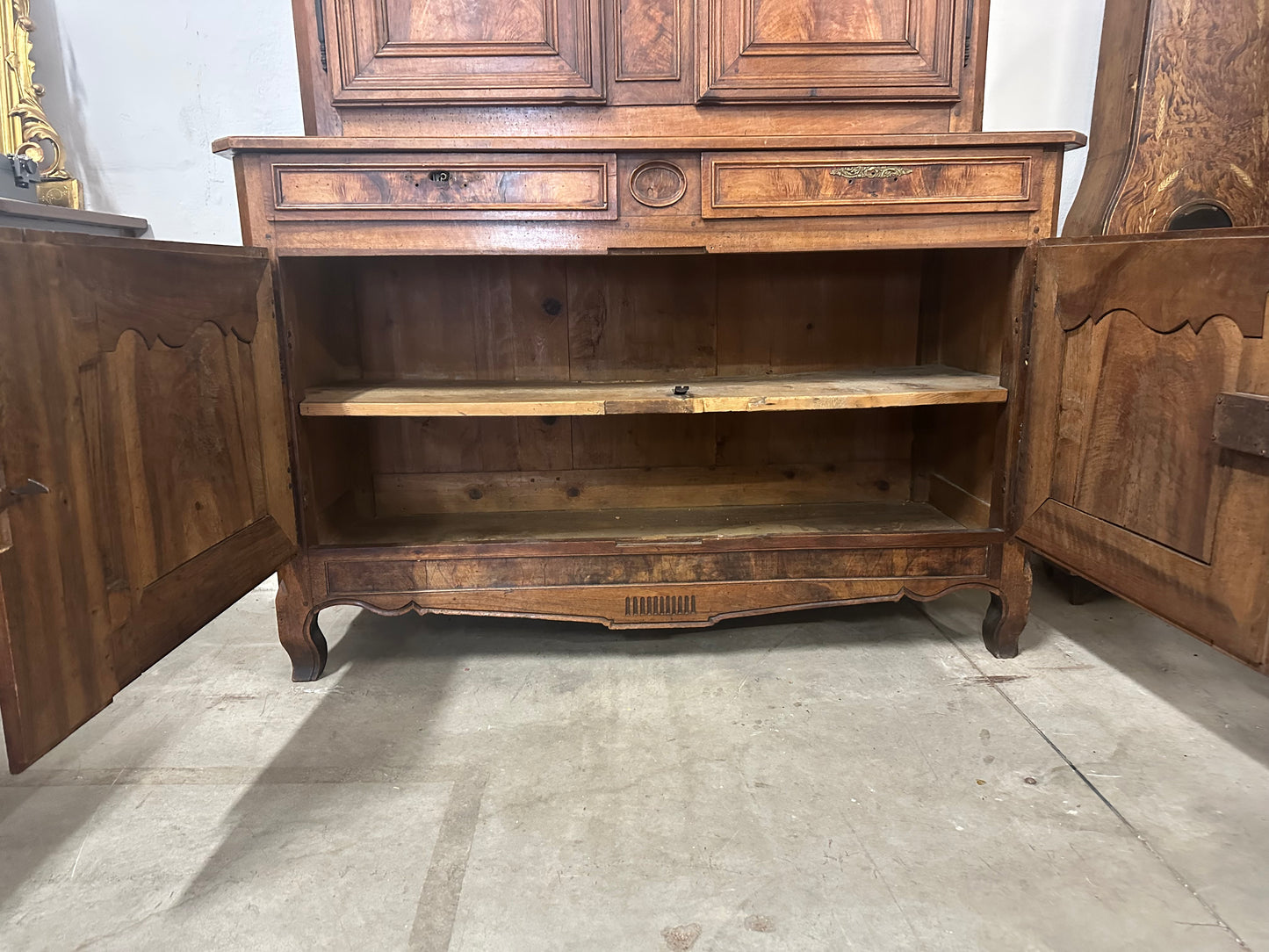 Credenza libreria Luigi XV . XVIII secolo