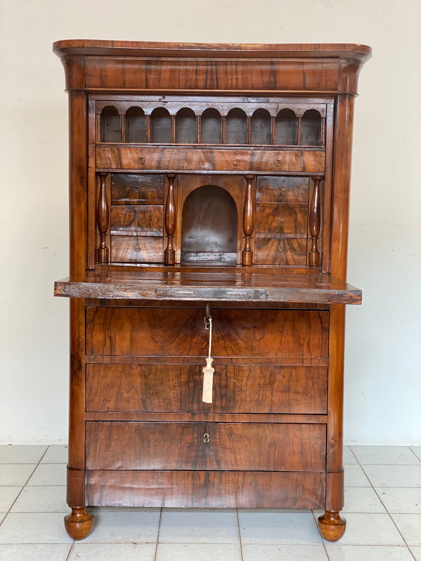 Secretaire Lombardo Carlo X . Milano prima metà 800