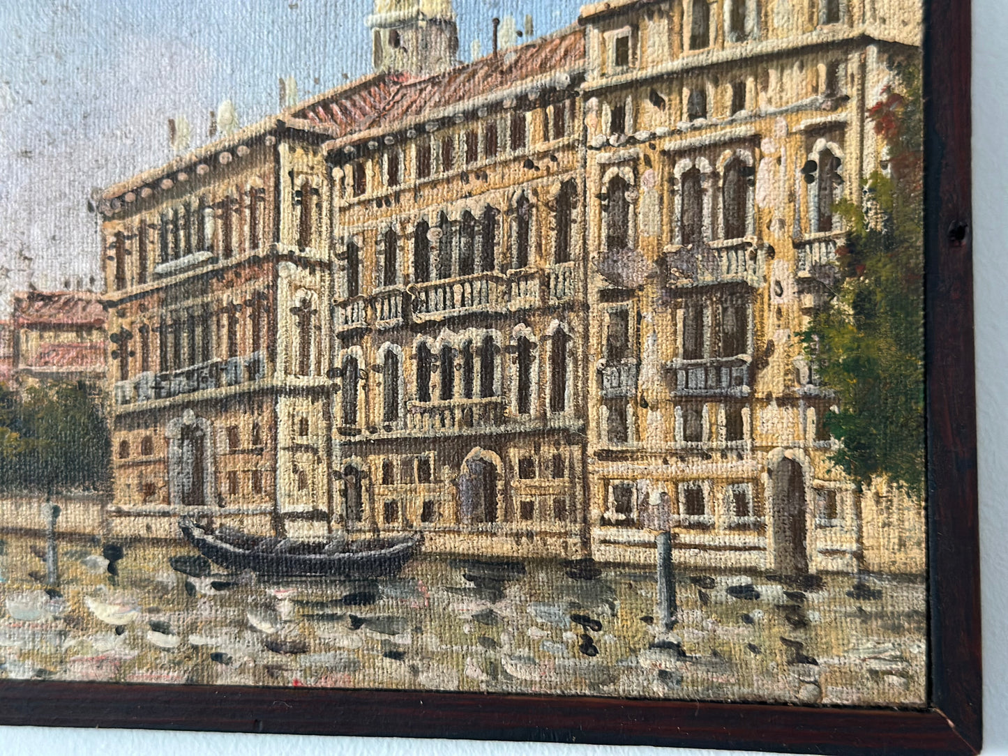 Olio su tela. Venezia. Inizio XX secolo