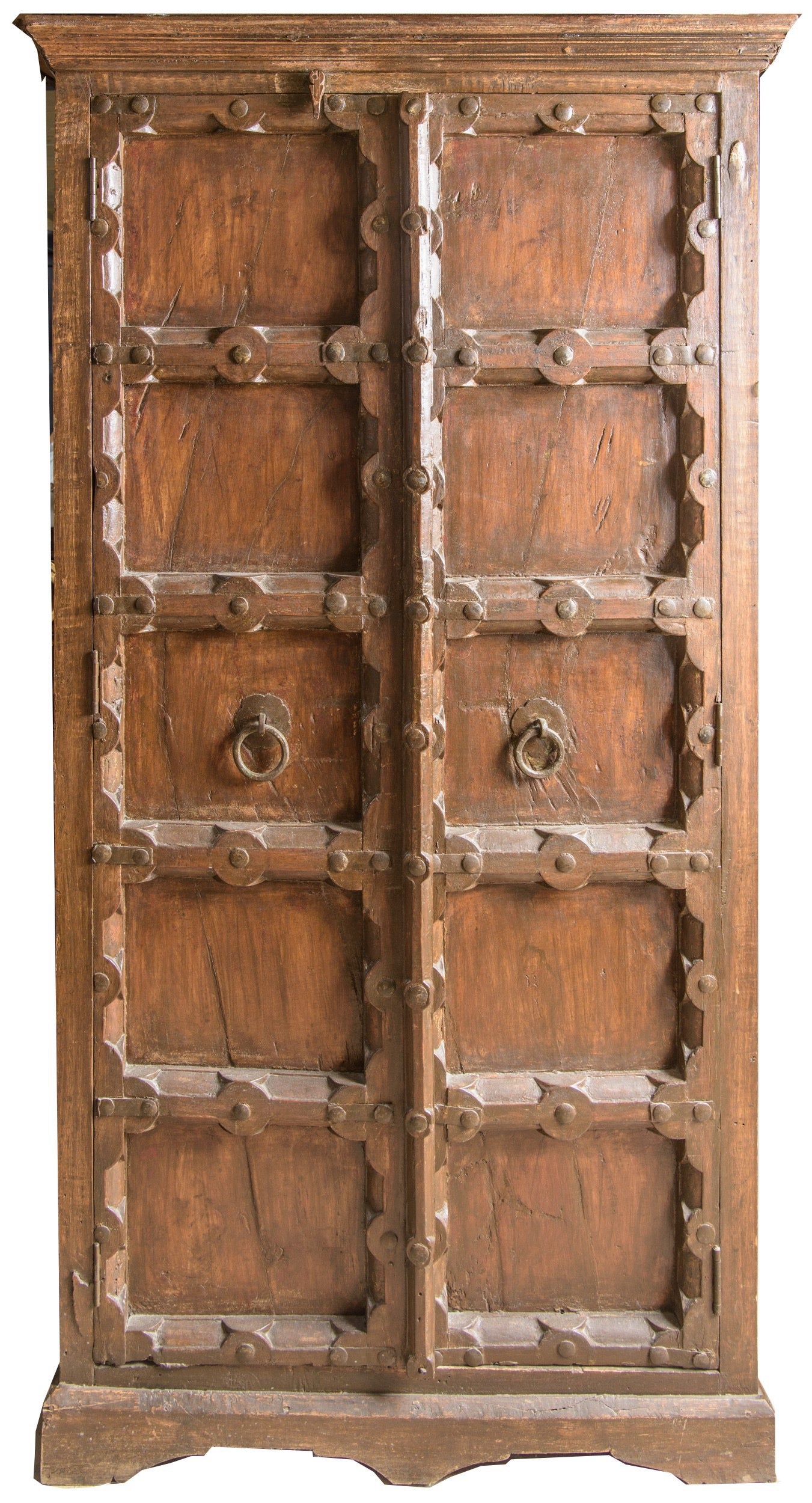 Armadio due ante in legno di teak manifattura orientale primo 800