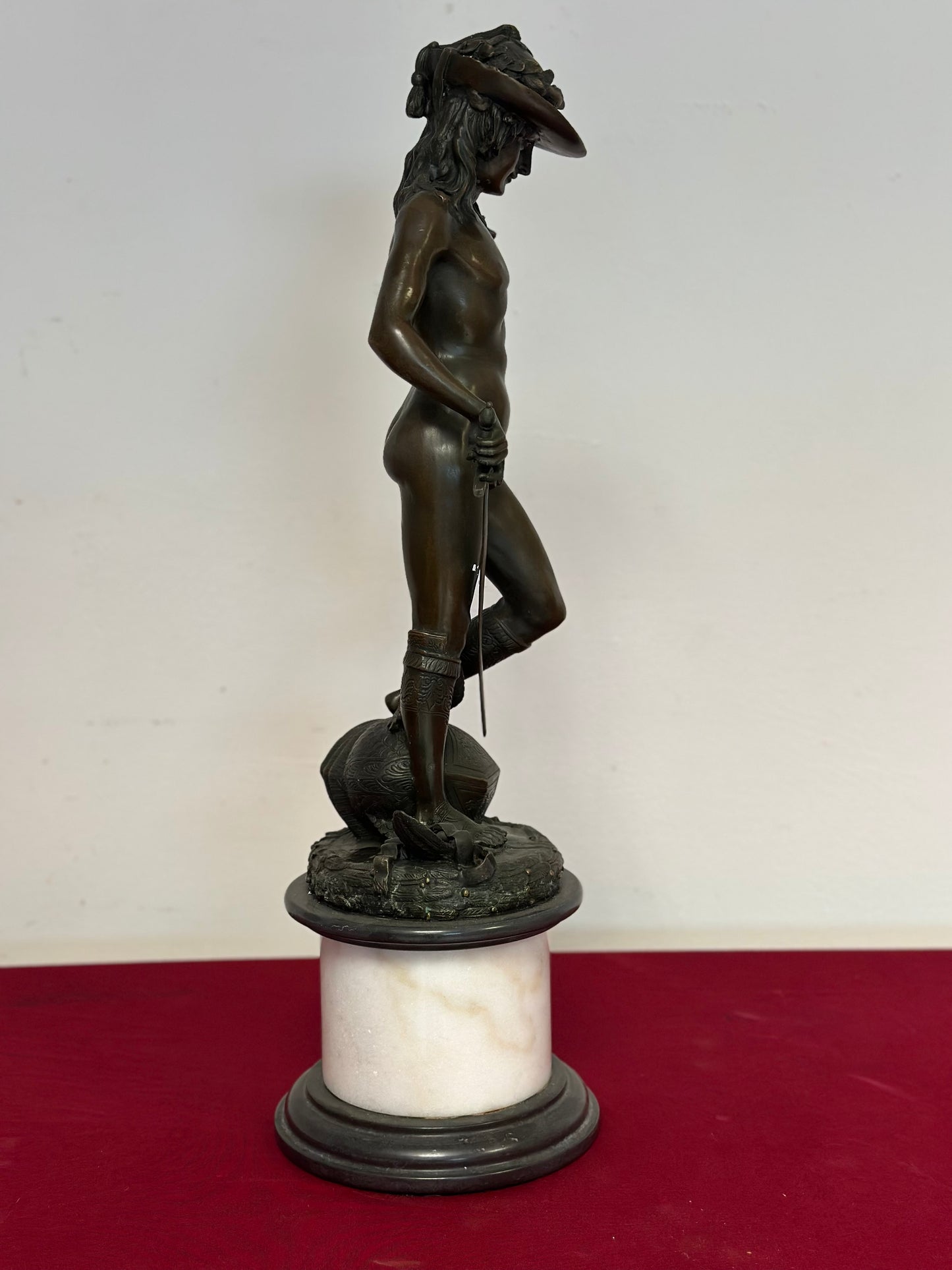 Scultura in bronzo a cera persa primi 900