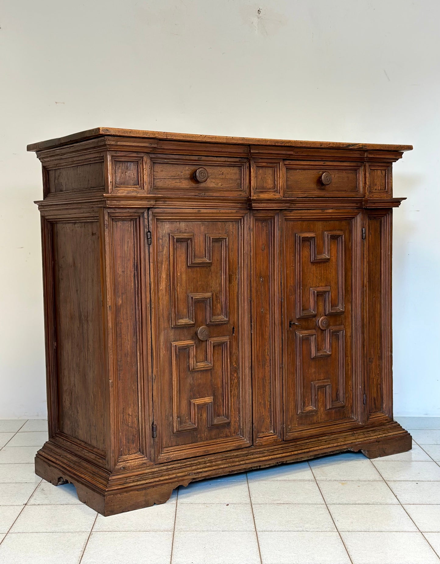 Credenza Emiliana Reggiana Luigi XIV. XVII secolo
