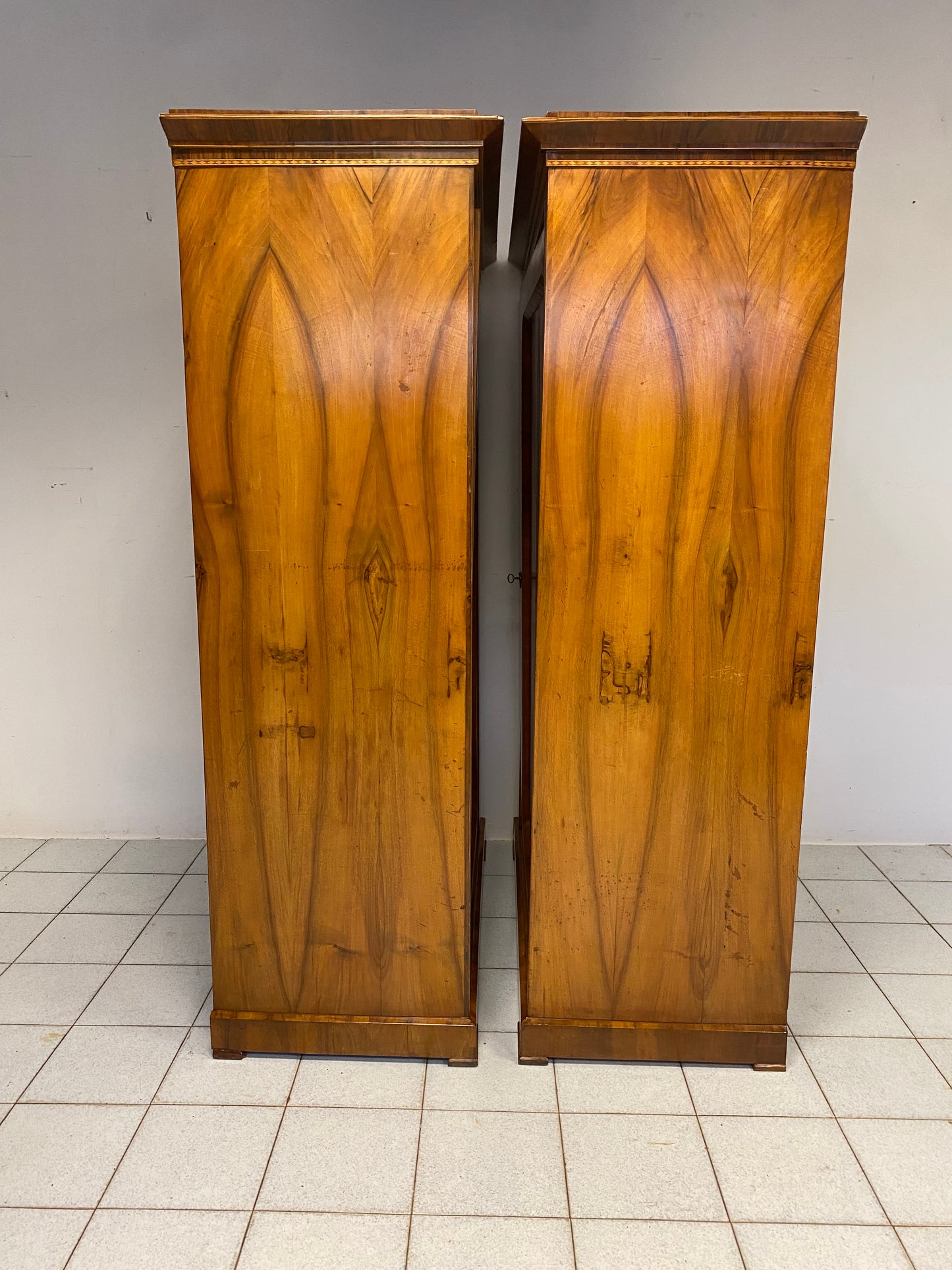 Pair of Biedermeier cabinets. Vienna around 1830