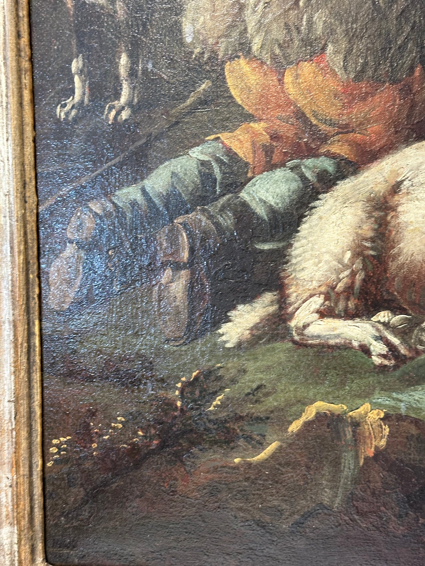 Philipp Peter Roos detto rosa da Tivoli . Francoforte 1657 / Roma 1706