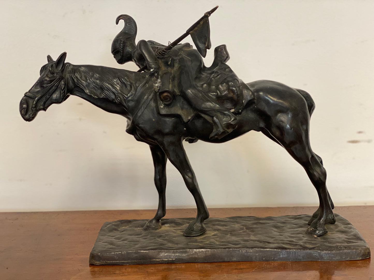 Scultura in bronzo . Francesco Ferruccio Crespi . Busto Arsizio 1861/1891