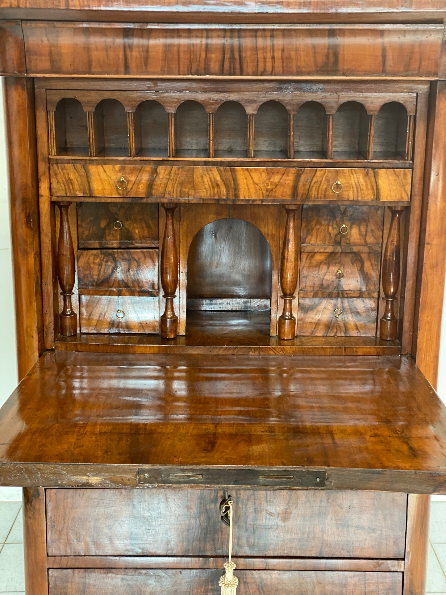 Secretaire Lombardo Carlo X . Milano prima metà 800
