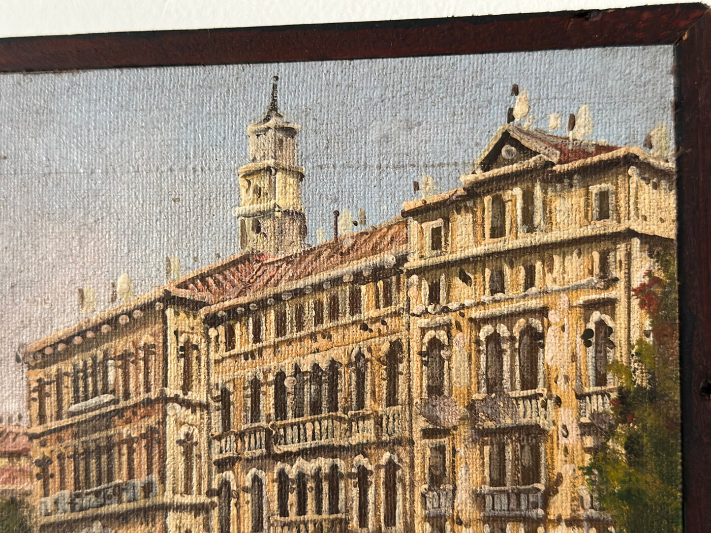Olio su tela. Venezia. Inizio XX secolo