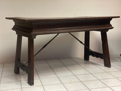 Tavolo a cavalletto Luigi XIV . XVII secolo