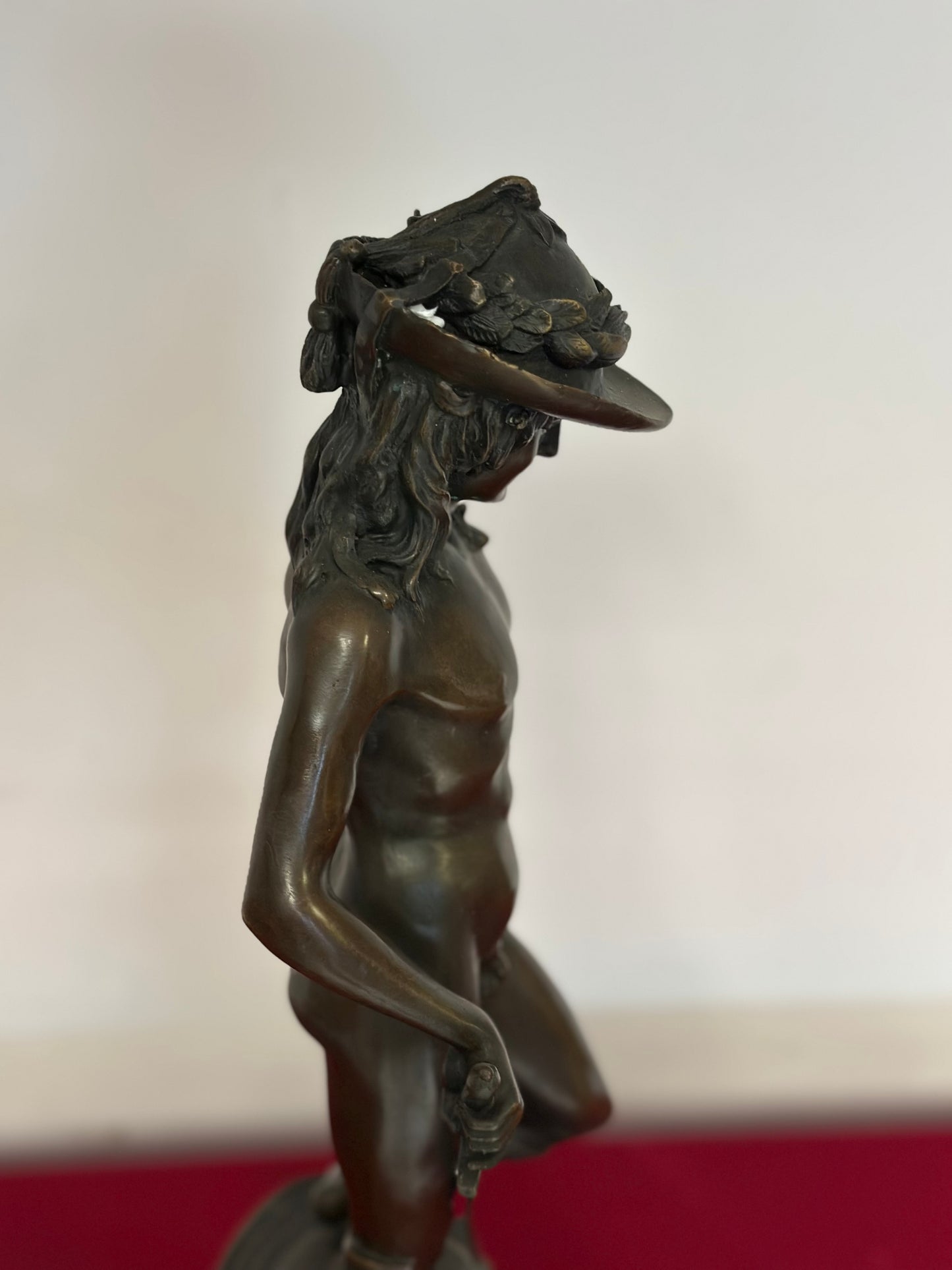 Scultura in bronzo a cera persa primi 900