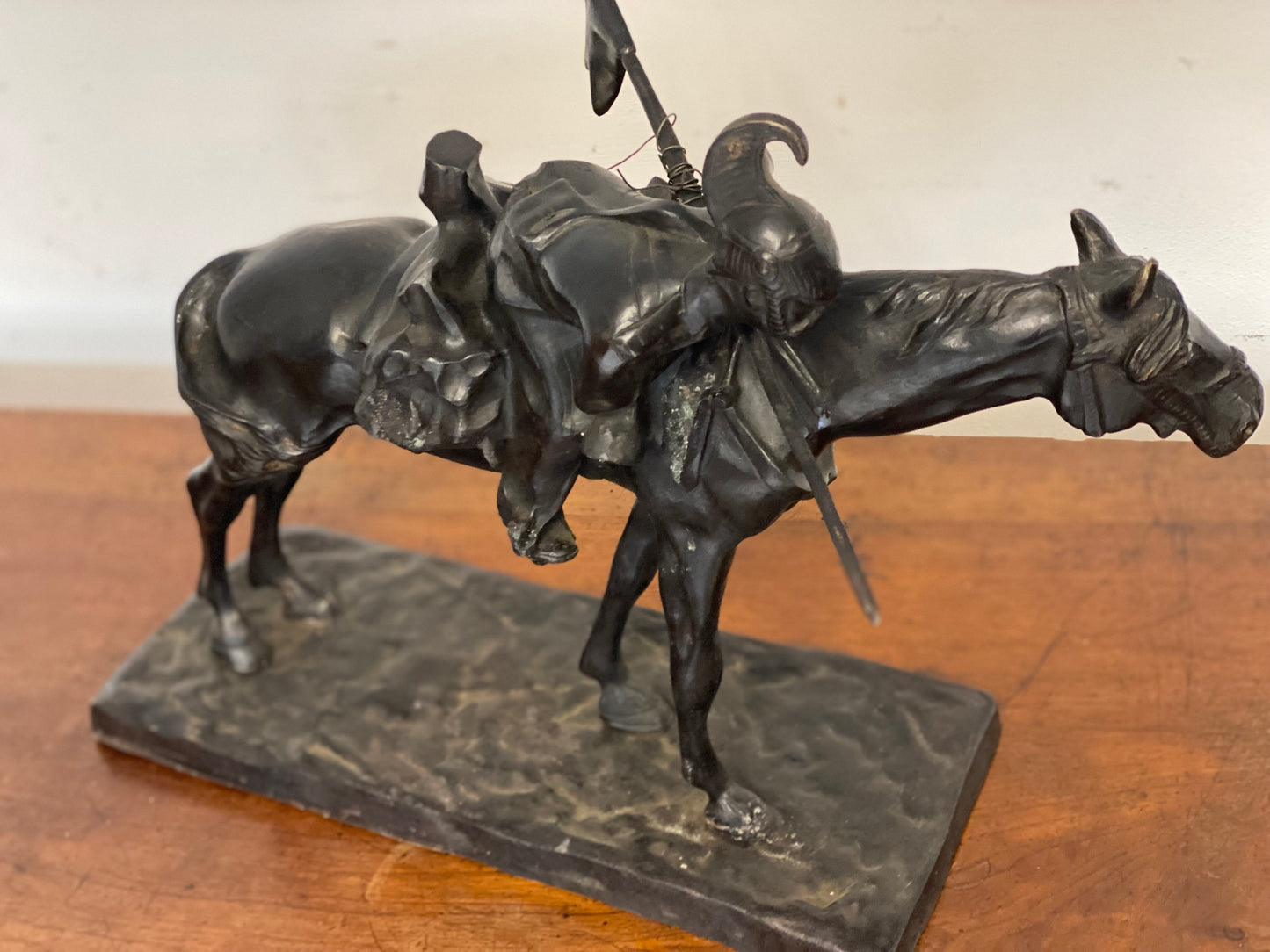 Scultura in bronzo . Francesco Ferruccio Crespi . Busto Arsizio 1861/1891