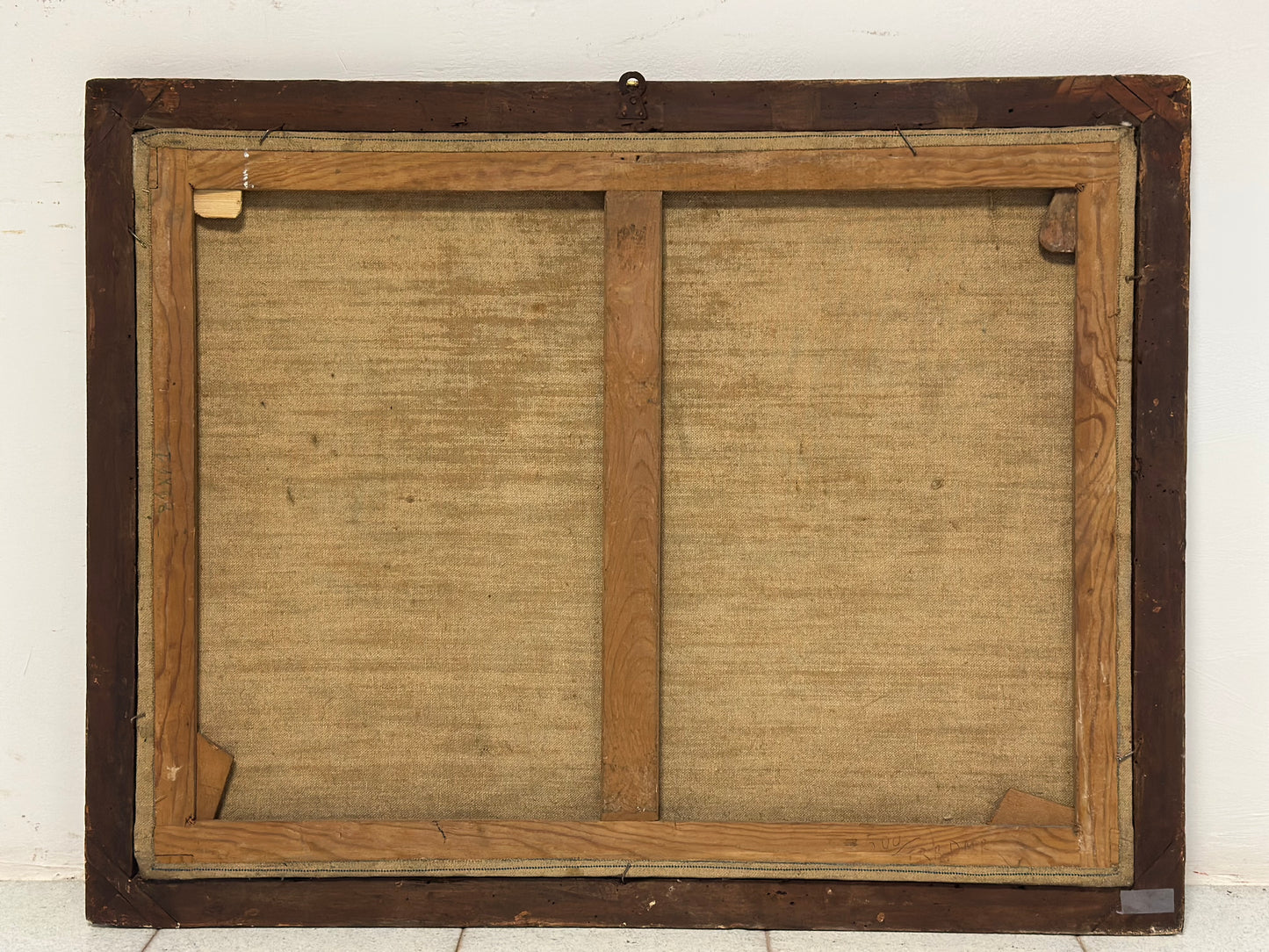 Olio su tela. Scuola emiliana fine XVIII secolo