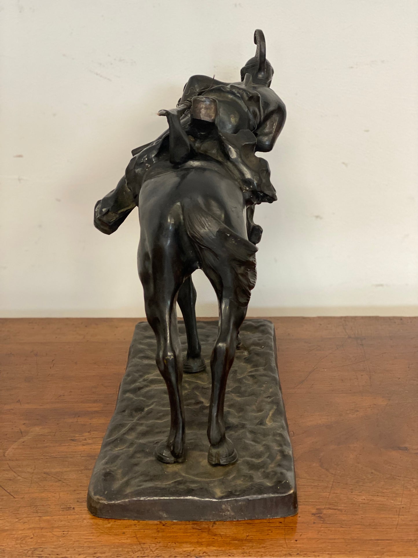 Scultura in bronzo . Francesco Ferruccio Crespi . Busto Arsizio 1861/1891