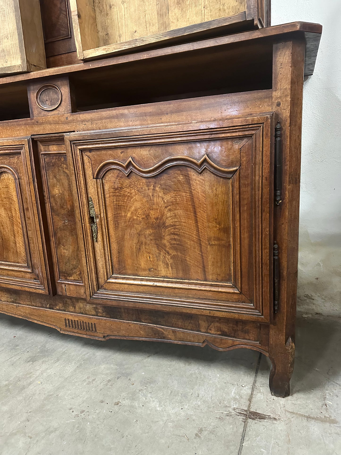 Credenza libreria Luigi XV . XVIII secolo
