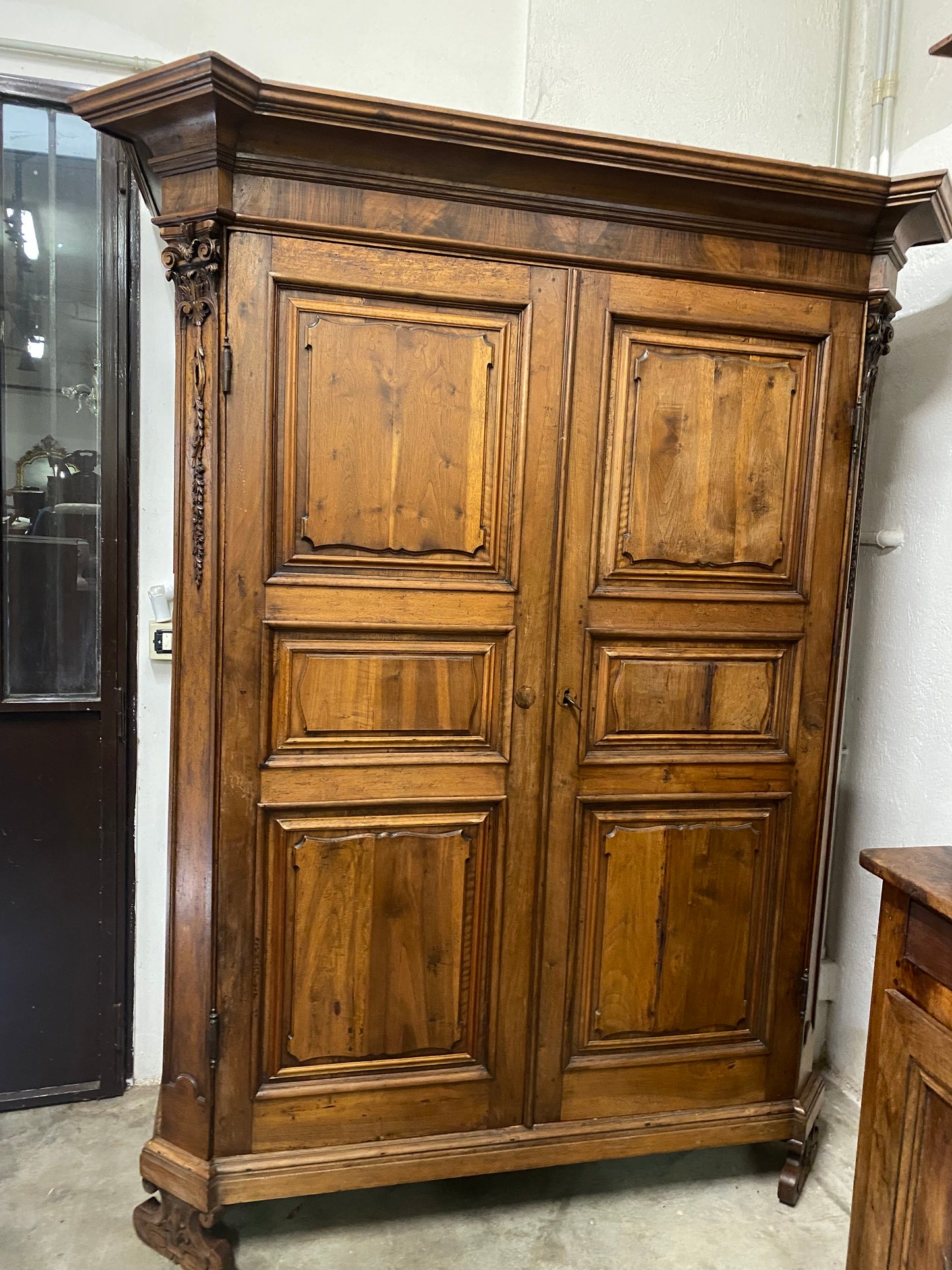 Armadio Luigi XIV Lombardo . Piacenza Cremona fine 600