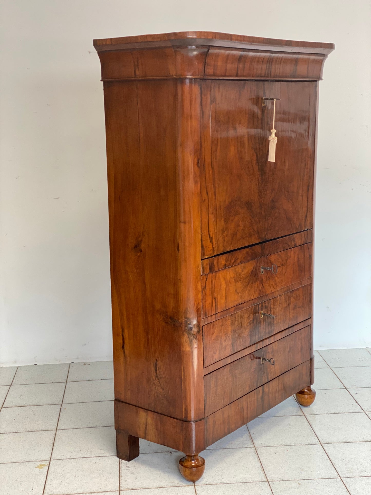 Secretaire Lombardo Carlo X . Milano prima metà 800