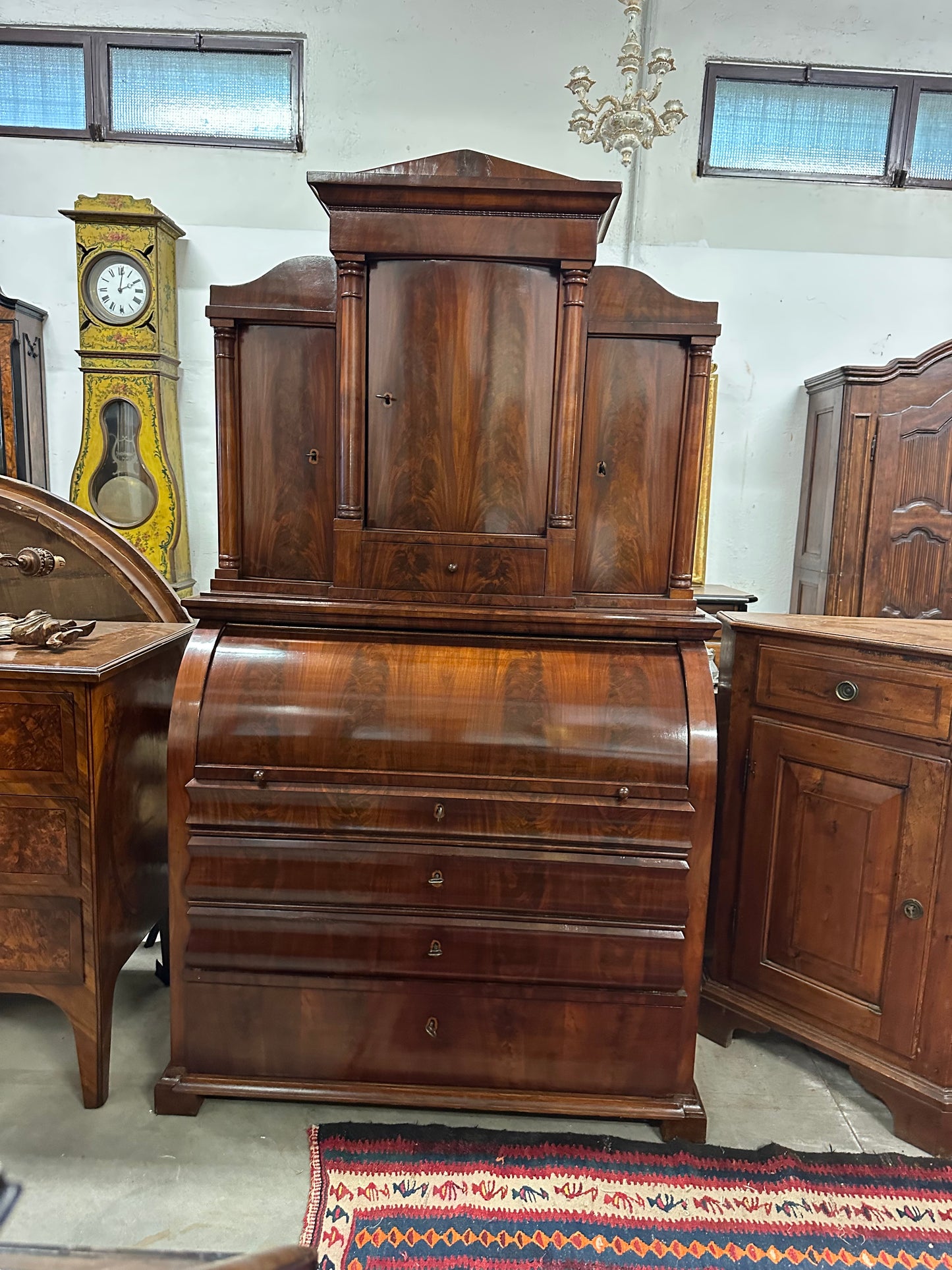 Trumeau biedermeier . Vienna primi del XIX secolo