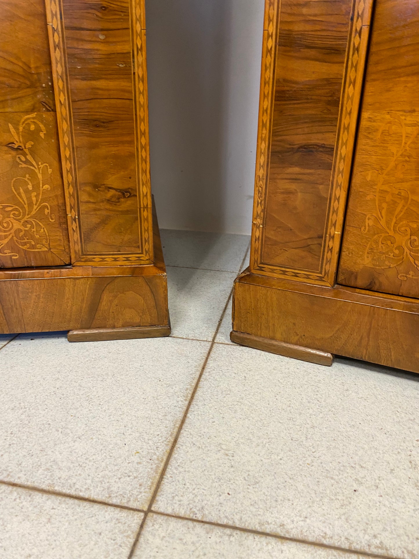Pair of Biedermeier cabinets. Vienna around 1830