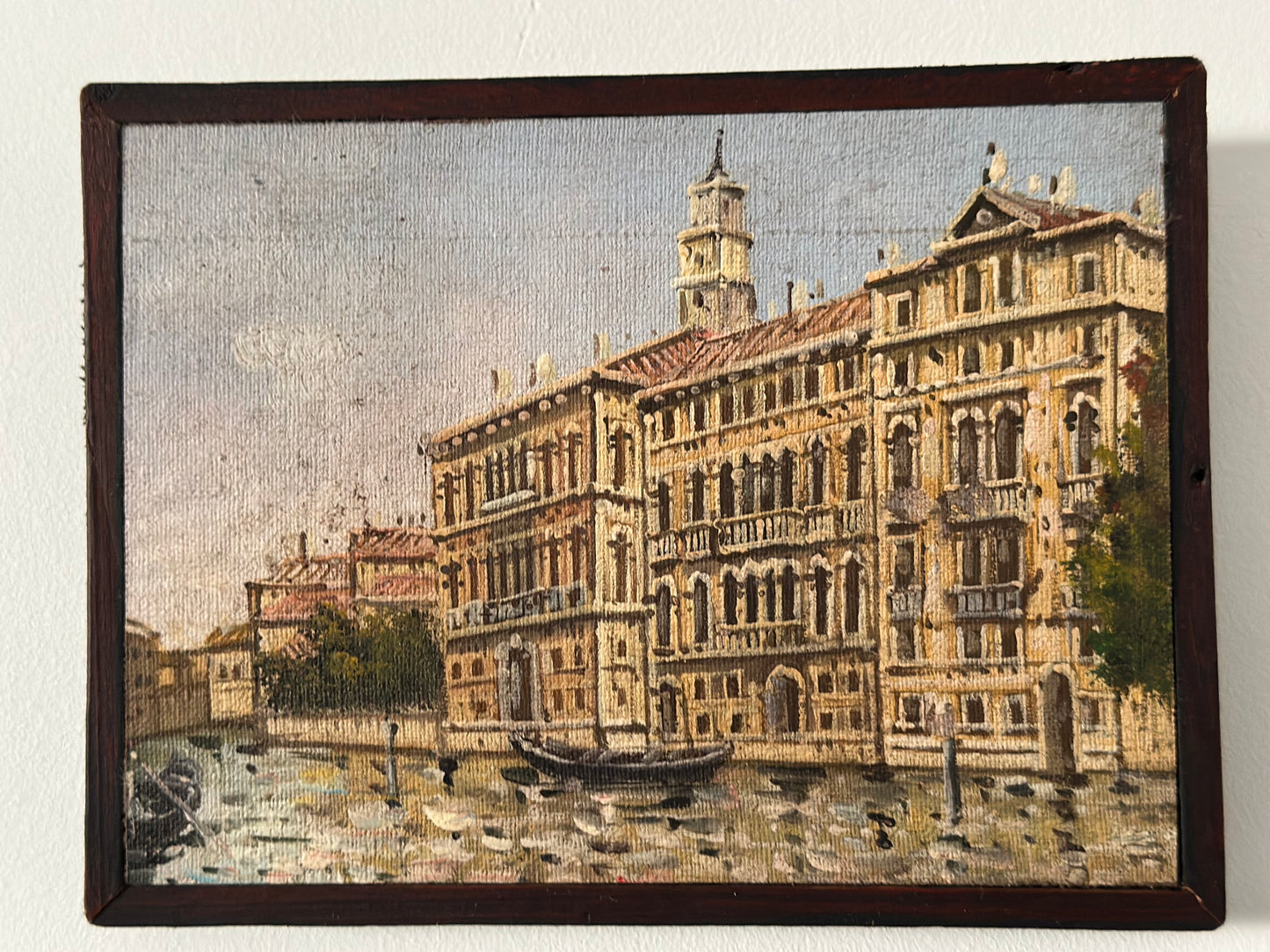 Olio su tela. Venezia. Inizio XX secolo