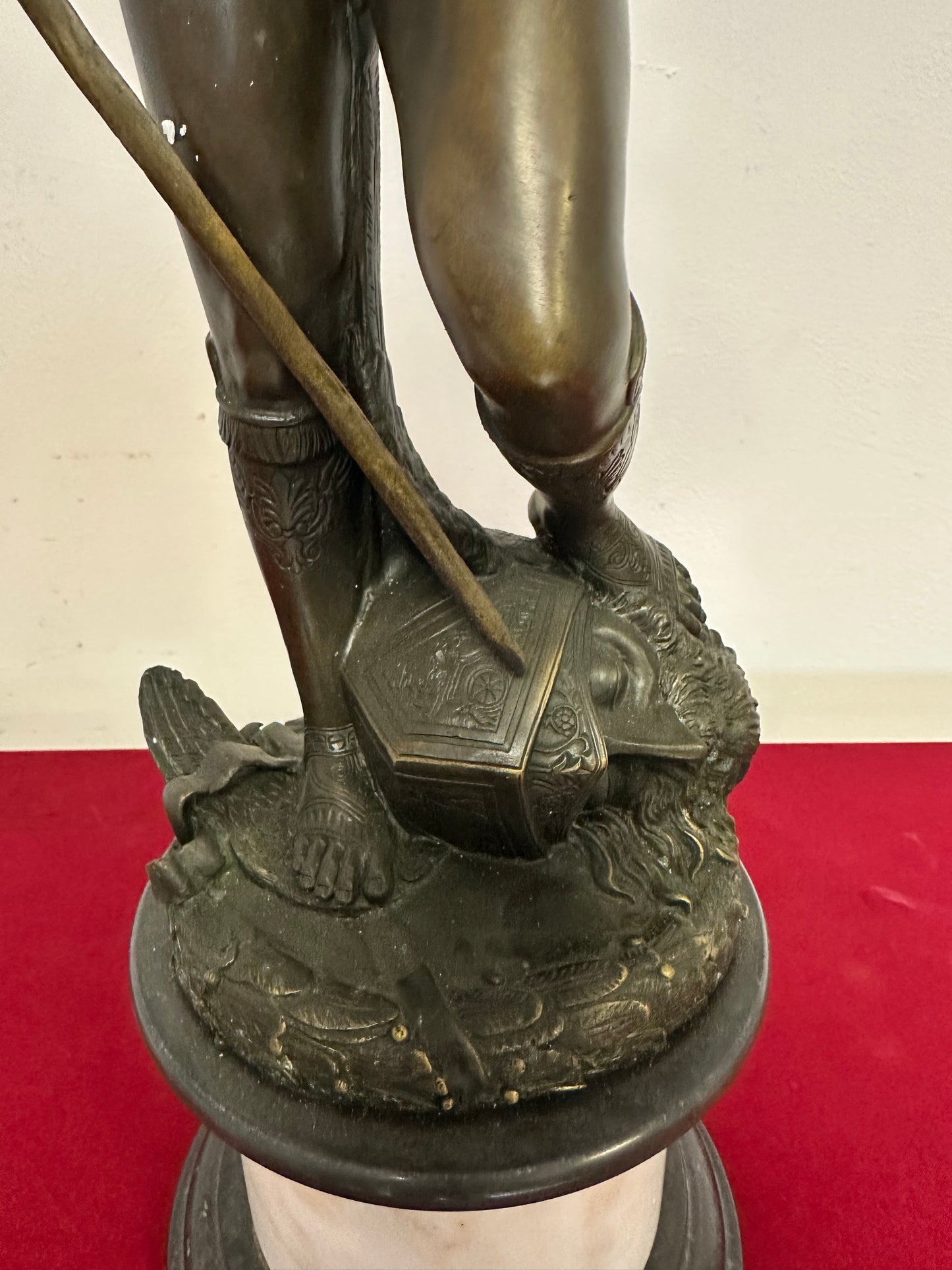 Scultura in bronzo a cera persa primi 900
