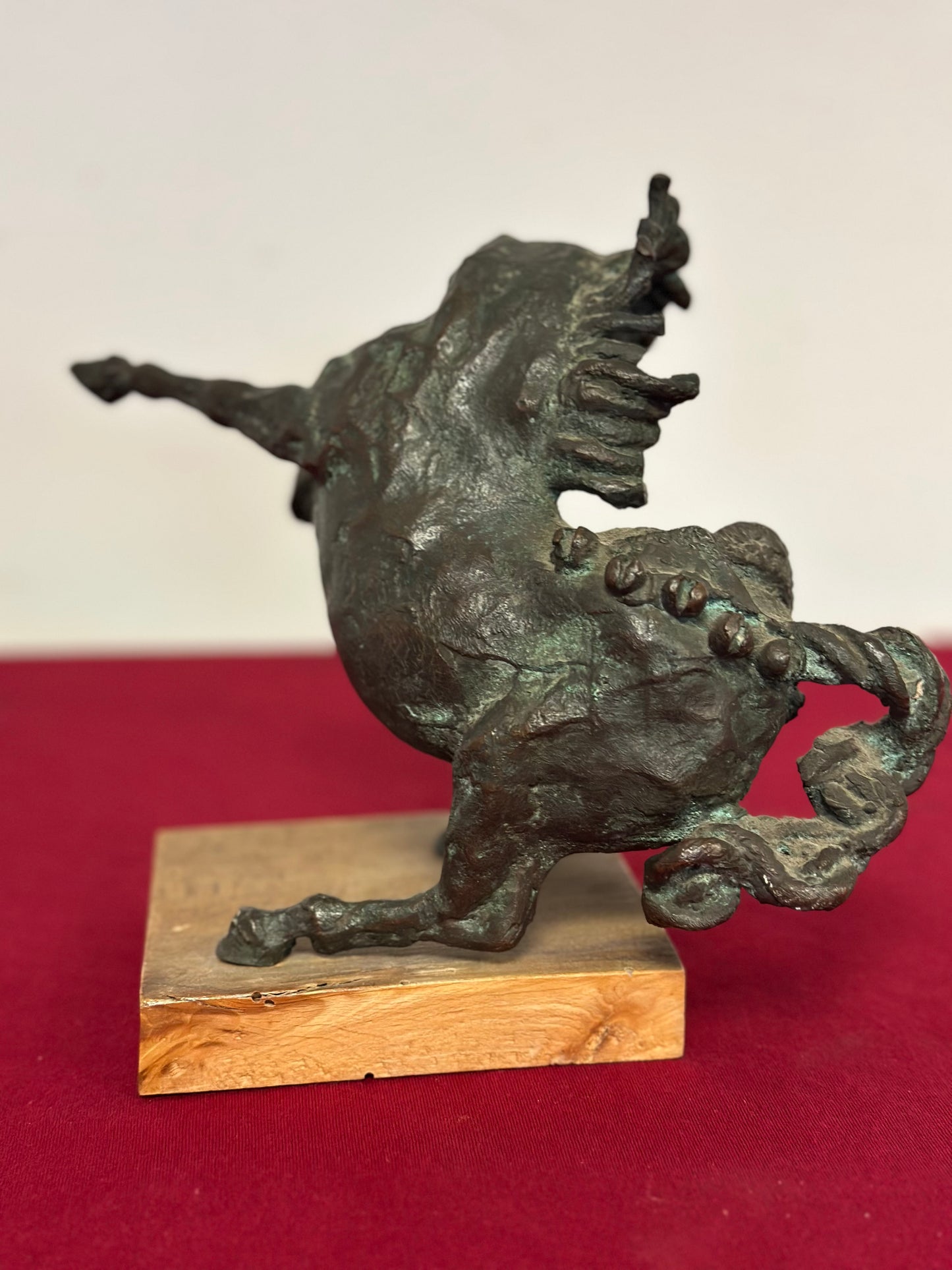 Scultura in bronzo . Gineba 1940