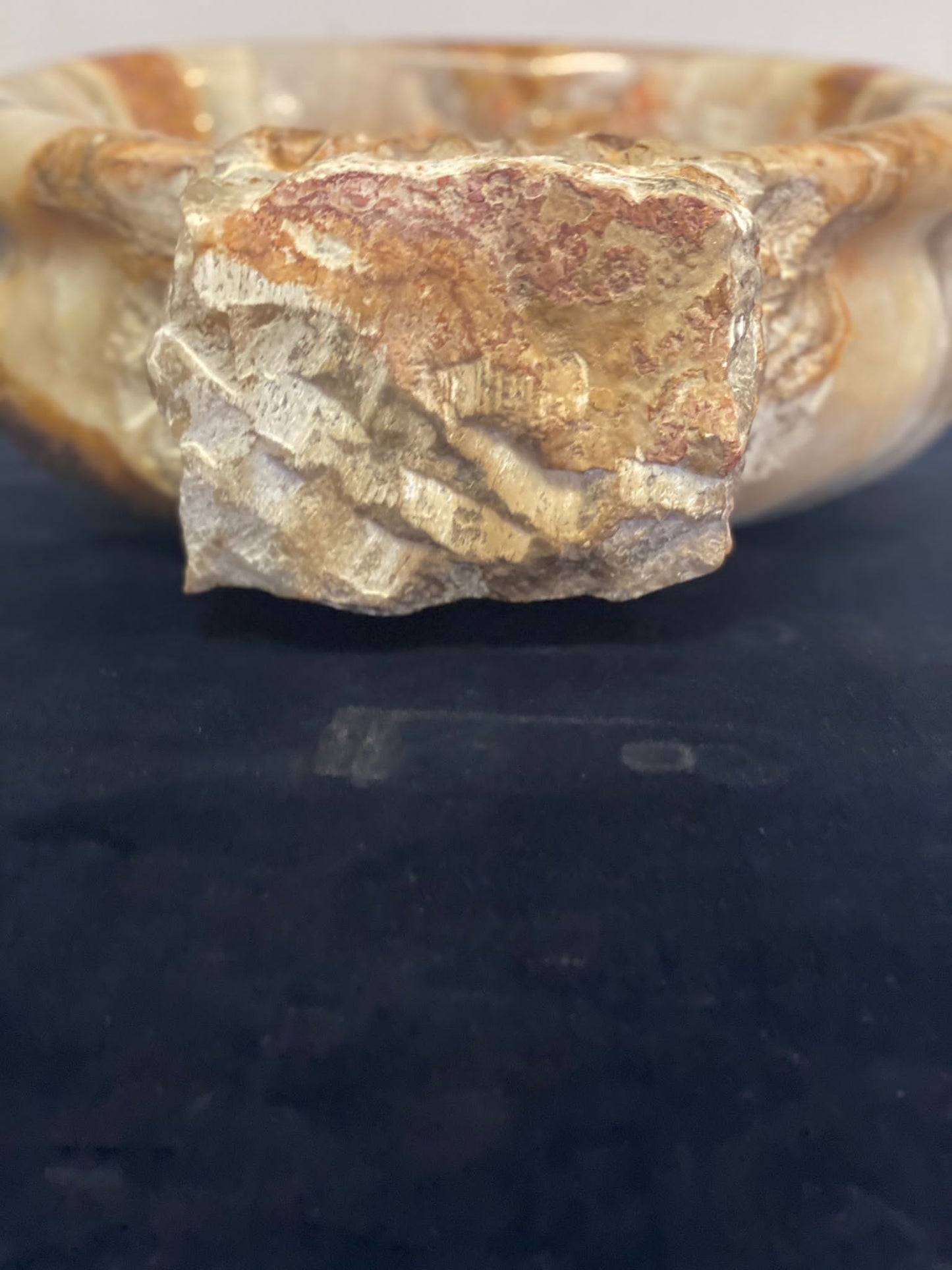 Marble holy water stoup. 19th century