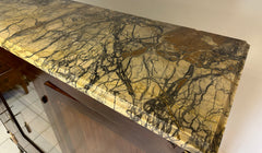 Libreria lastronata intarsiata Napoleone III
