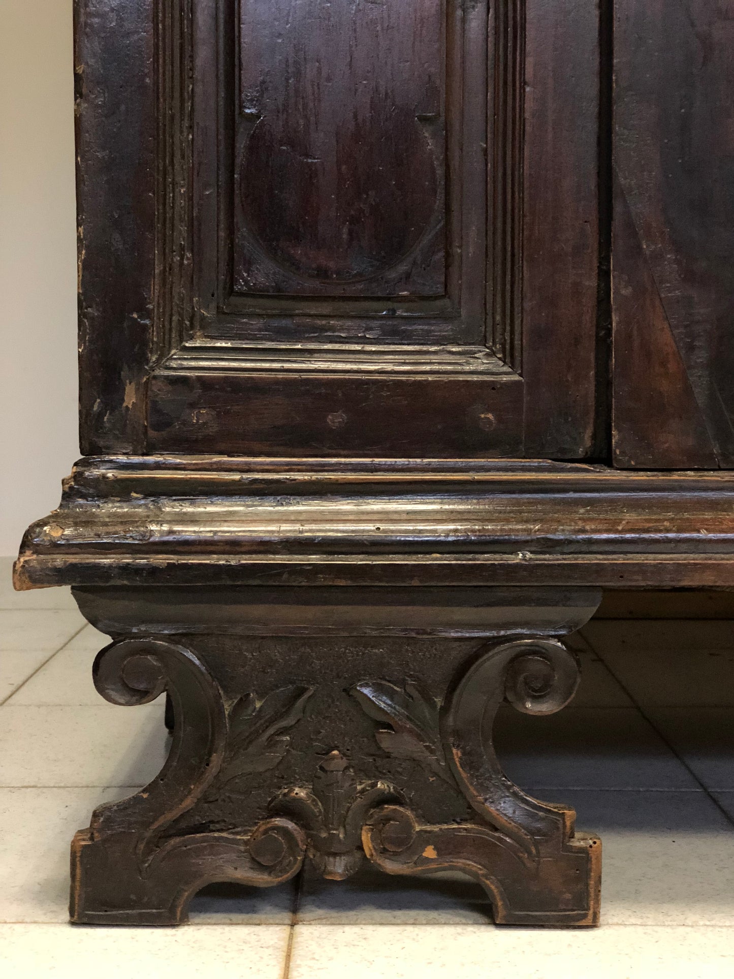 Lombard cabinet. 17th century