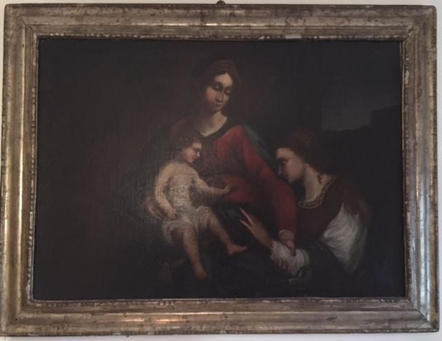 Il matrimonio mistico di Santa Caterina d'Alessandria