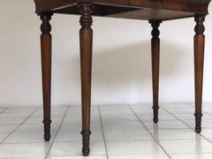 Tavolino apribile da gioco Carlo X intarsiato