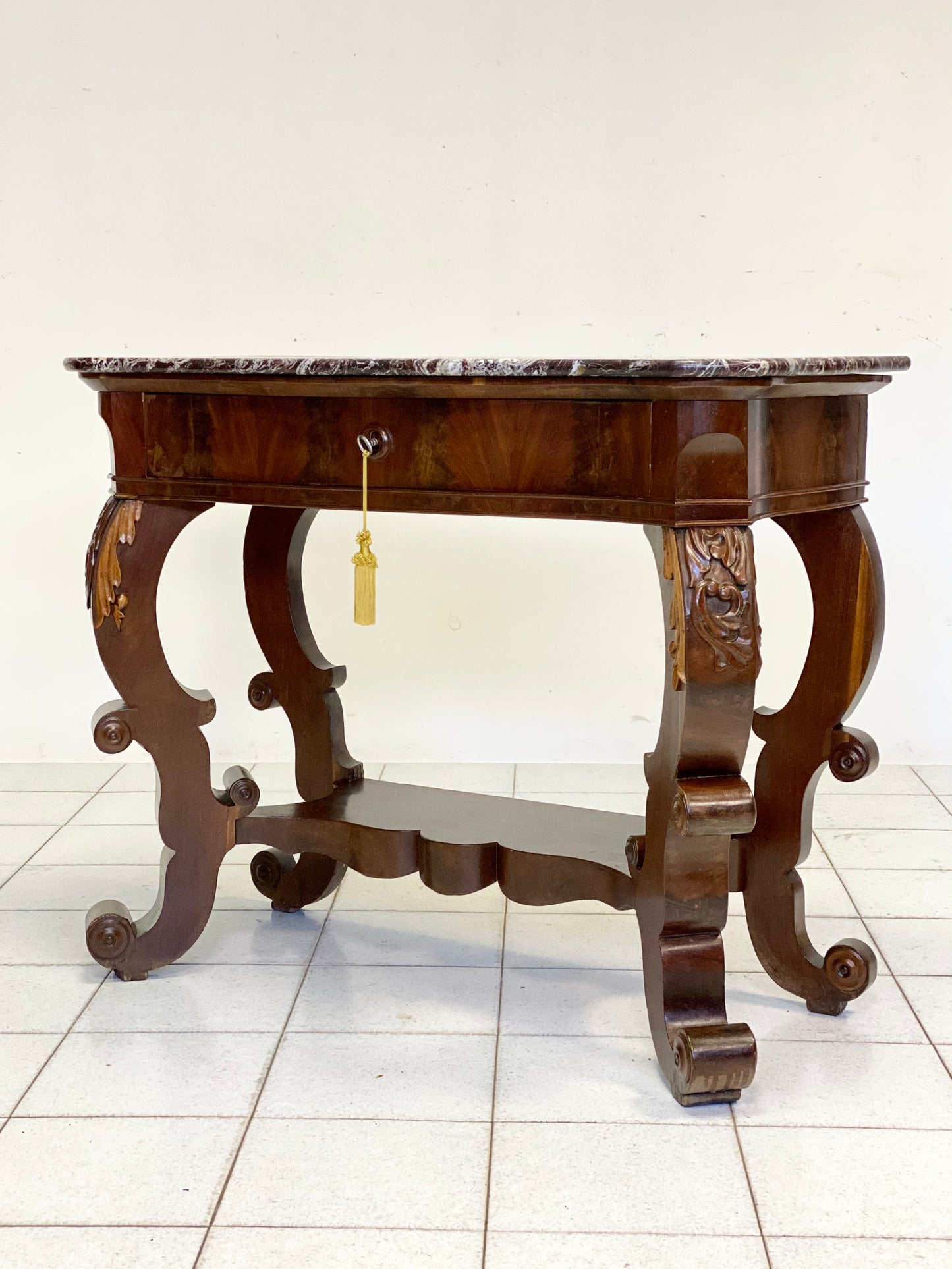 Consolle lombarda Carlo X . XIX secolo