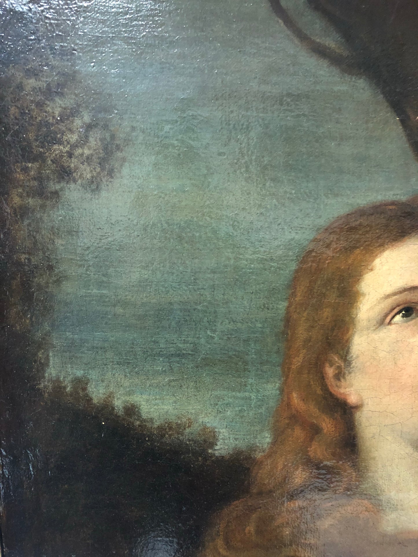 The Penitent Magdalene attributed to Tiziano Vecellio