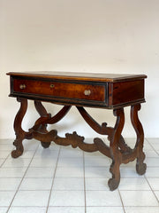 Tavolo scrittoio Luigi XIV Lombardo . XVII secolo