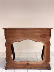 Consolles Lombarda Carlo X . Noce e radica
