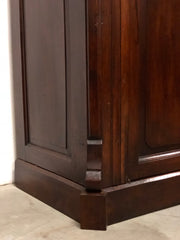 Armadio Carlo X lombardo tre porte noce