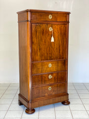 Secretaire con cassaforte . Genova XIX secolo (Restaurato )