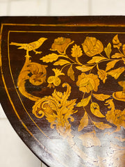 Consolle a mezzaluna Luigi XVI . Olanda fine XVIII secolo