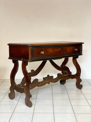 Tavolo scrittoio Luigi XIV Lombardo . XVII secolo