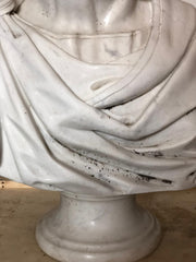 Busto in marmo di Carrara . Caracalla fine XIX