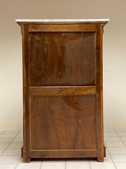 Secretaries Carlo X piuma mogano . XIX secolo