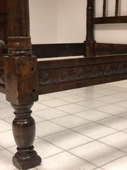 Letto matrimoniale Emiliano bolognese . XVII secolo